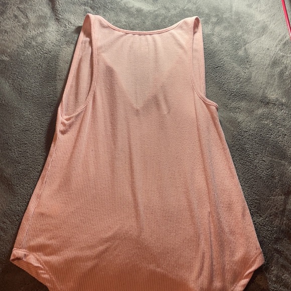 Pink V-Neck Tank - Picture 3 of 3